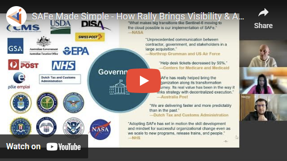 SAFe Made Simple: How Rally Brings Visibility & Alignment to Public Sector Strategy